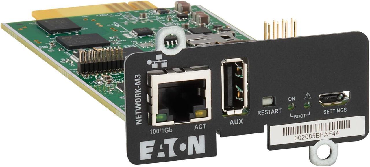 Eaton Network Card-M3 - Remote management adapter - Gigabit Ethernet x 1