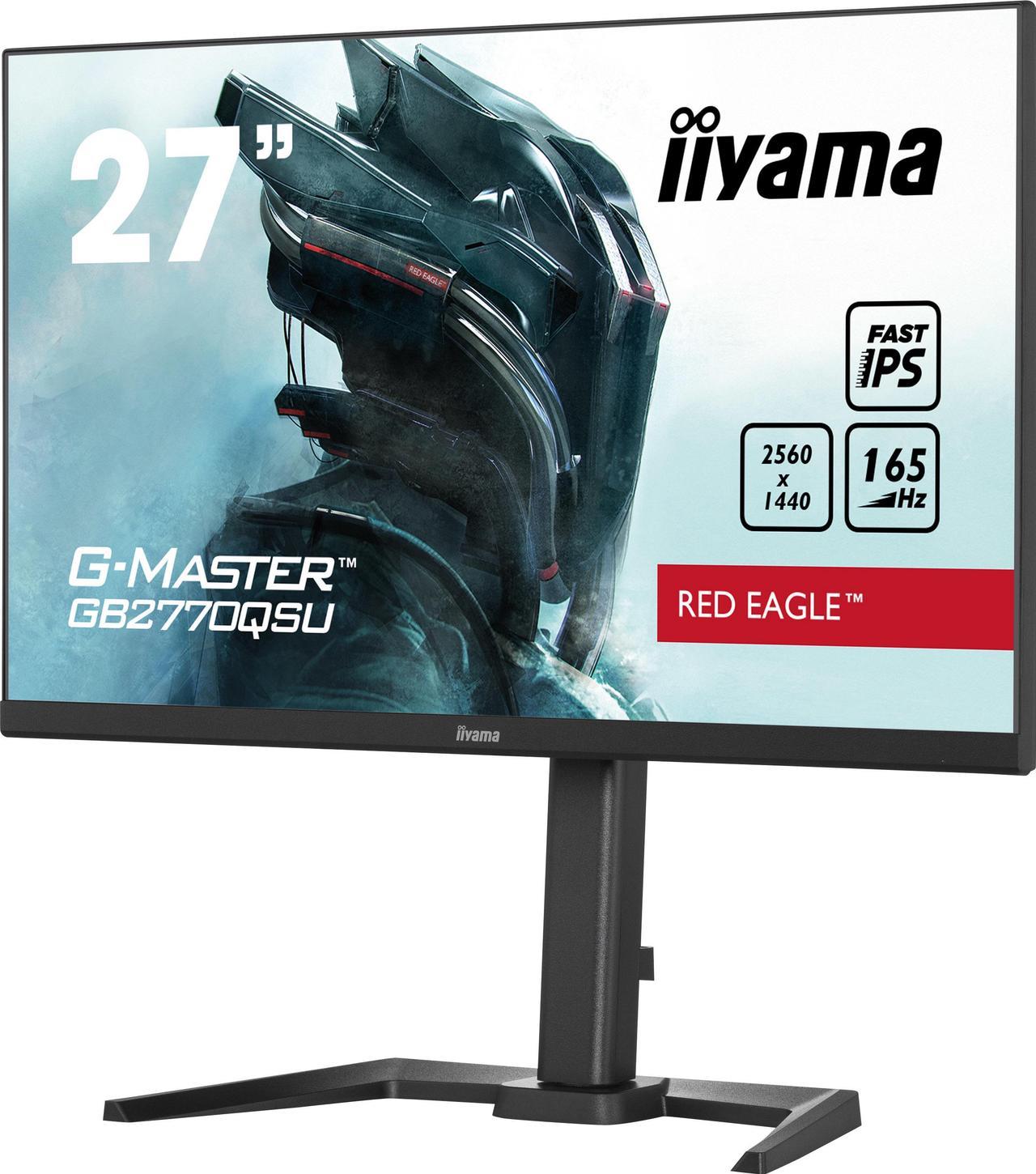 iiyama LED-Monitor G-MASTER Red Eagle GB2770QSU-B5 - 68.6 cm (27") - 2560 x 1440 WQHD