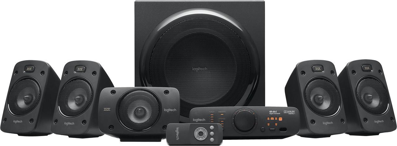 Logitech Z-906 - speaker system - for home theater