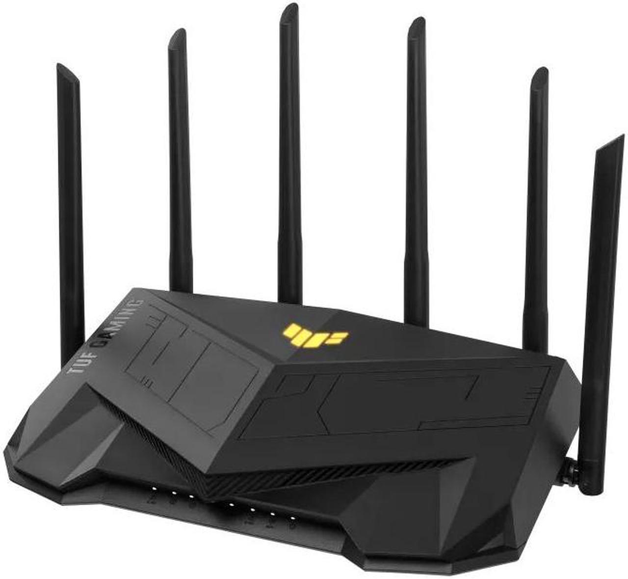 ASUS TUF Gaming AX6000 - Wireless router - 4-port switch - 1GbE, 2.5GbE - Wi-Fi 6 - Dual Band