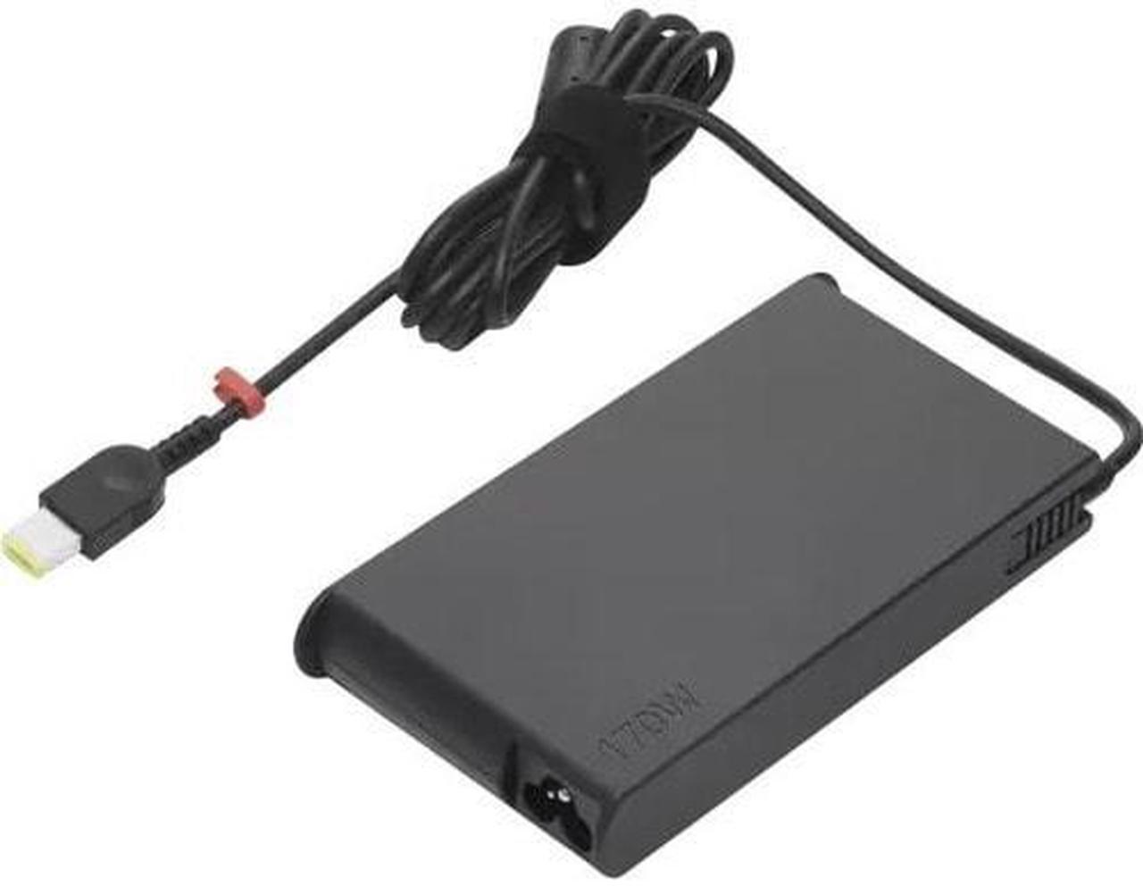 Main image of Lenovo ThinkPad 170W Slim AC Adapter (Slim-tip) - Power adapter - AC 100-240 V - 170 Watt - black - for ThinkPad P1 Gen