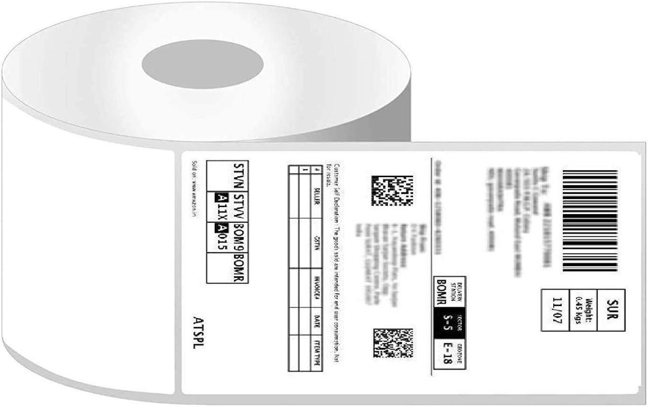 Label, Polyester, 80x100mm