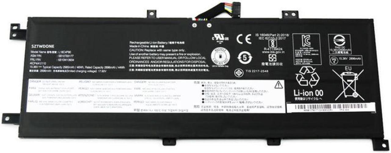 45Wh Lithium-Ion battery for