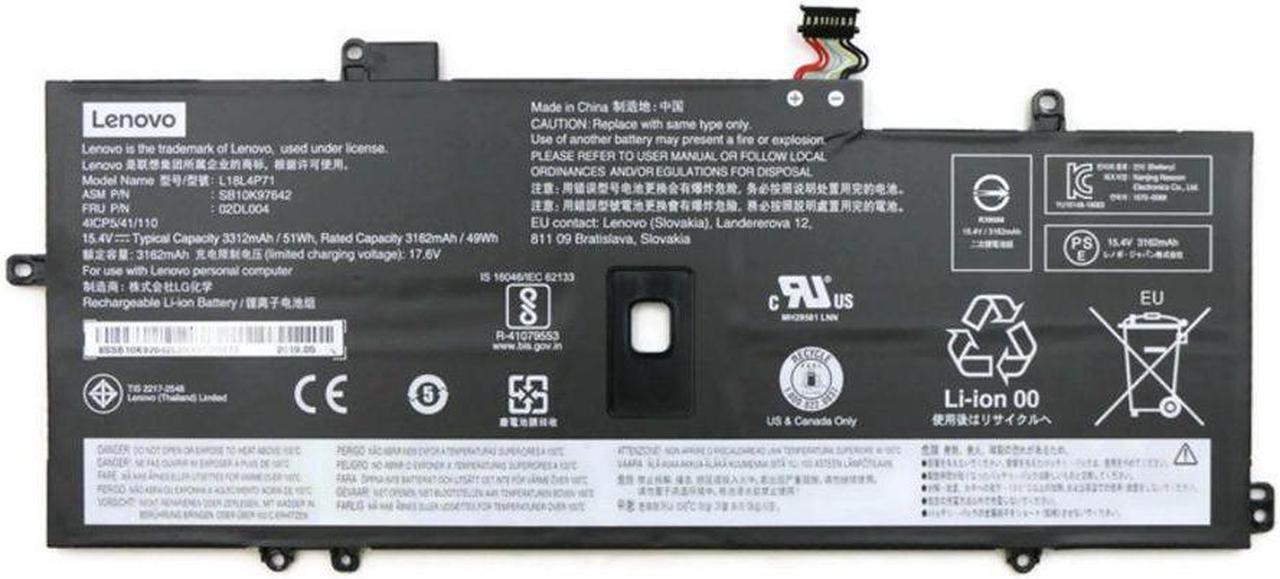 51Wh Lithium-ion battery for