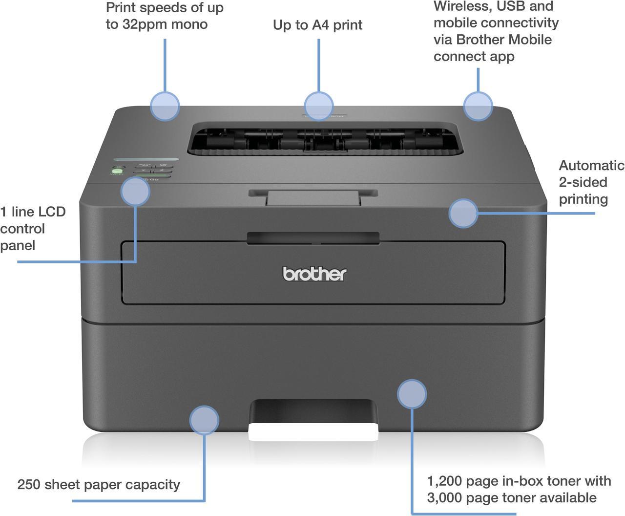 HL-L2445DW MONO LASER PRINTER