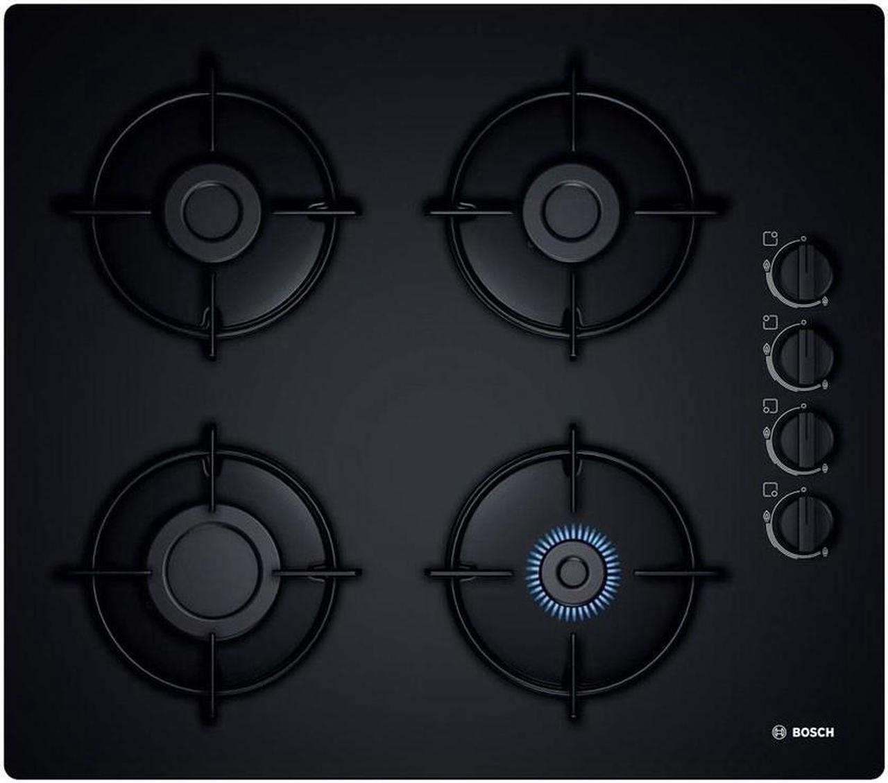 Bosch POP6B6B10 hob Black Built-in Gas 4 zone(s)