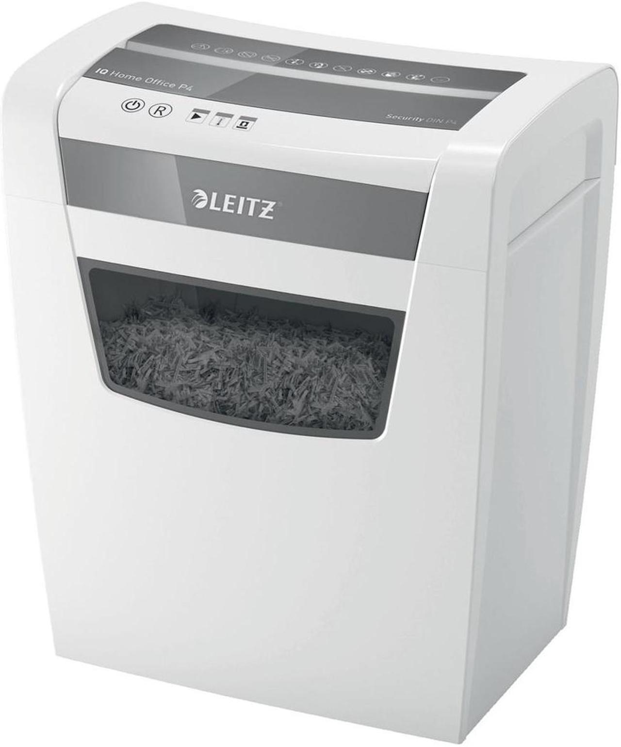 Leitz IQ Home Office P-4 paper shredder Particle-cut shredding 22 cm White