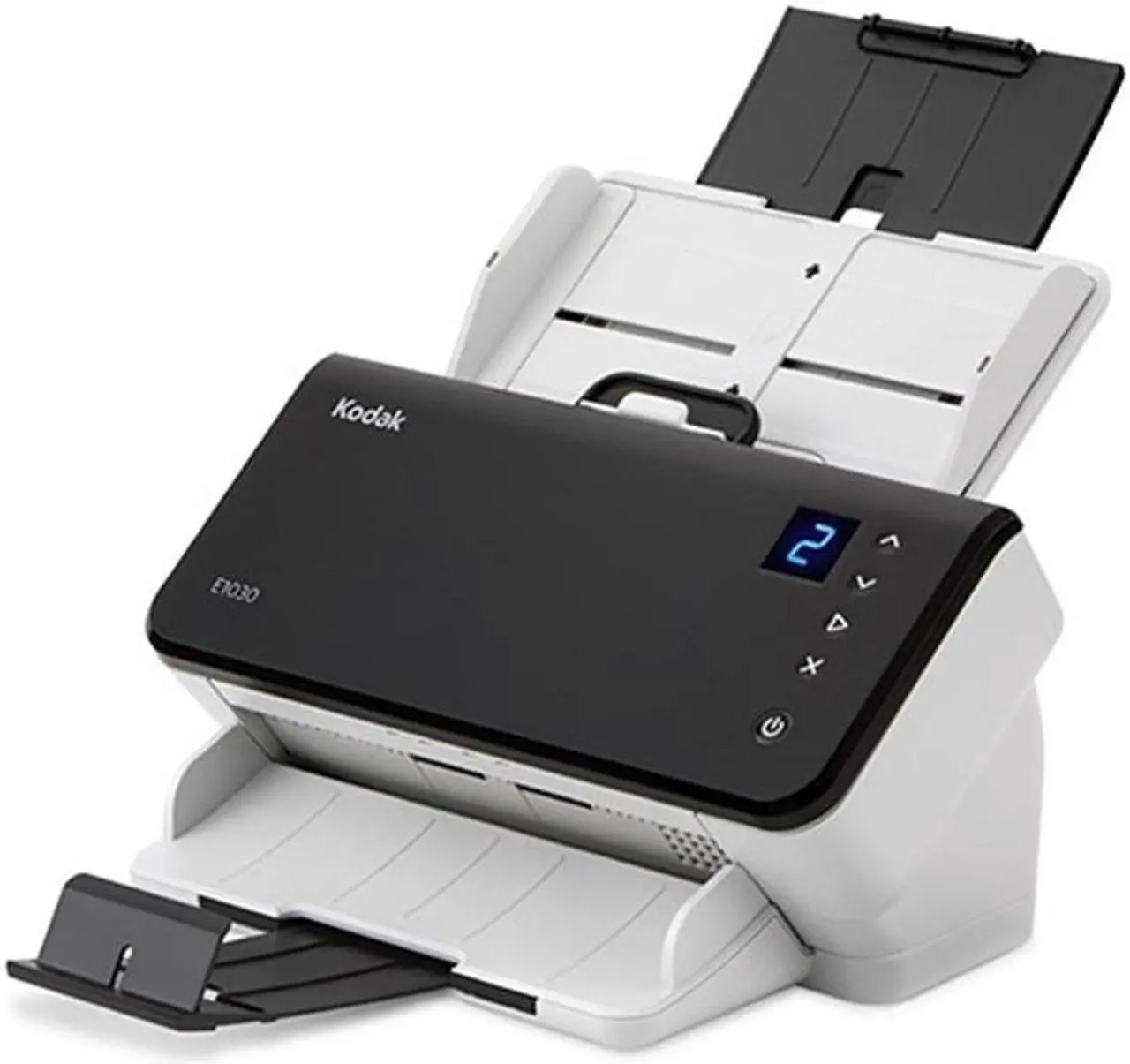 Alt view image 2 of 10 - Kodak Alaris E1030 Sheetfed Scanner - 600 dpi Optical - 24-bit Color - 30 ppm (Mono) - 30 ppm (Color) - Duplex Scanning - USB