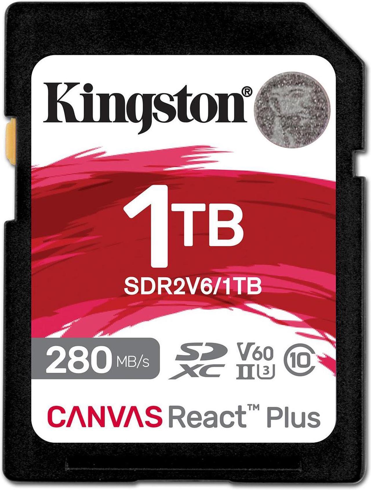 1TB SDXC CANVAS REACT PLUS U3