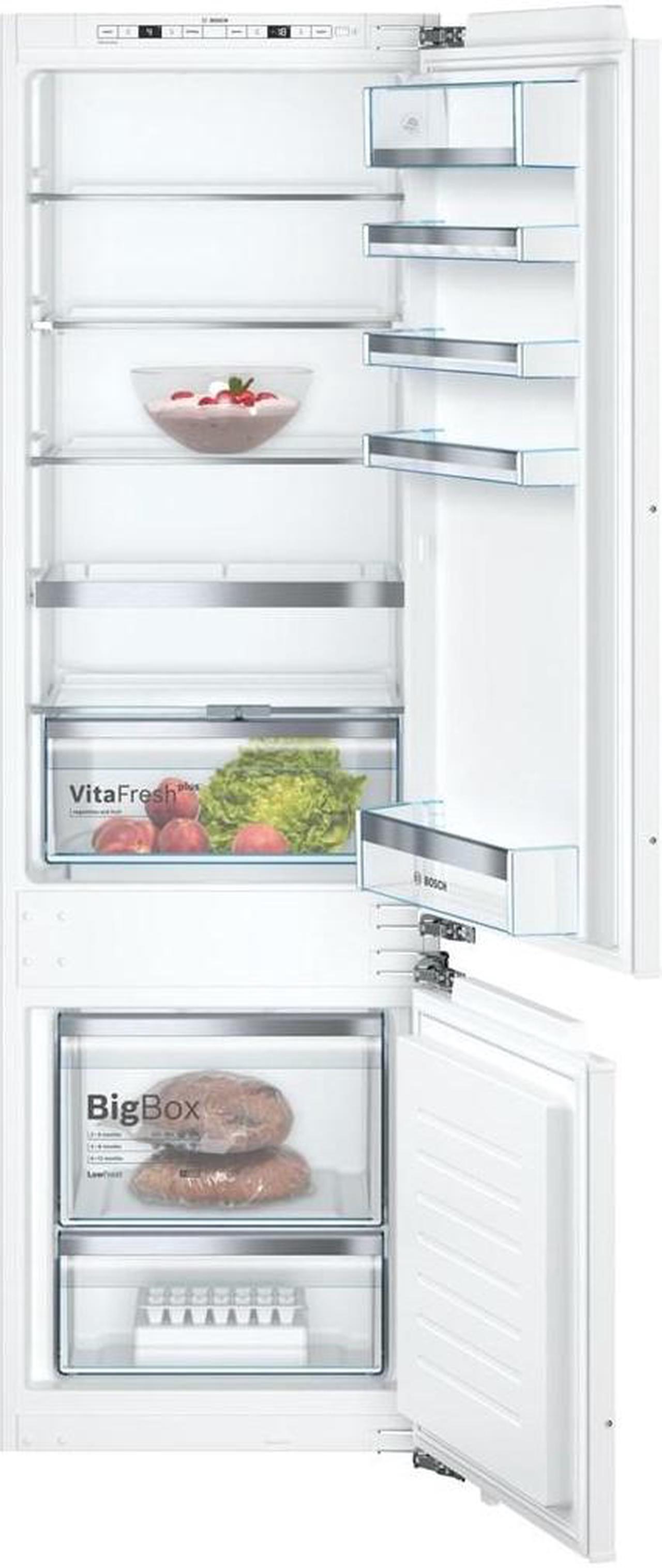 Bosch Serie 6 KIS87AFE0 fridge-freezer Built-in 272 L E White