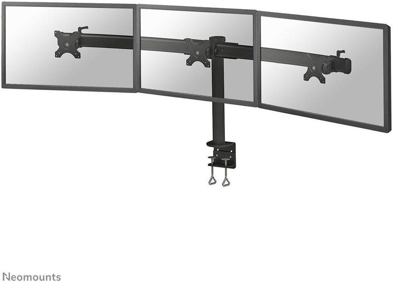 DESK MOUNT TRIPLE 10-27IN BLACK