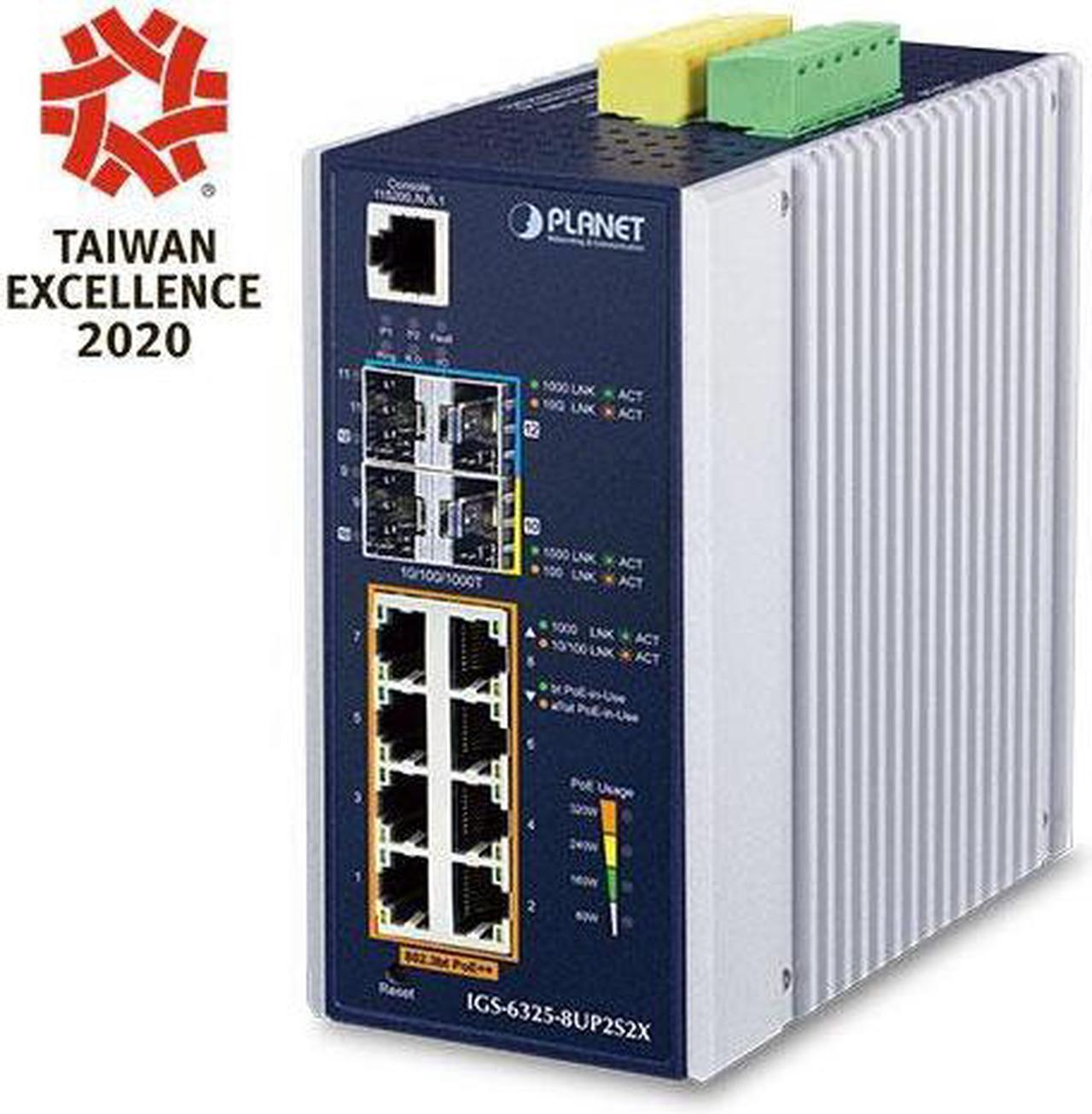 IP30 DIN-rail Industrial L3 8P