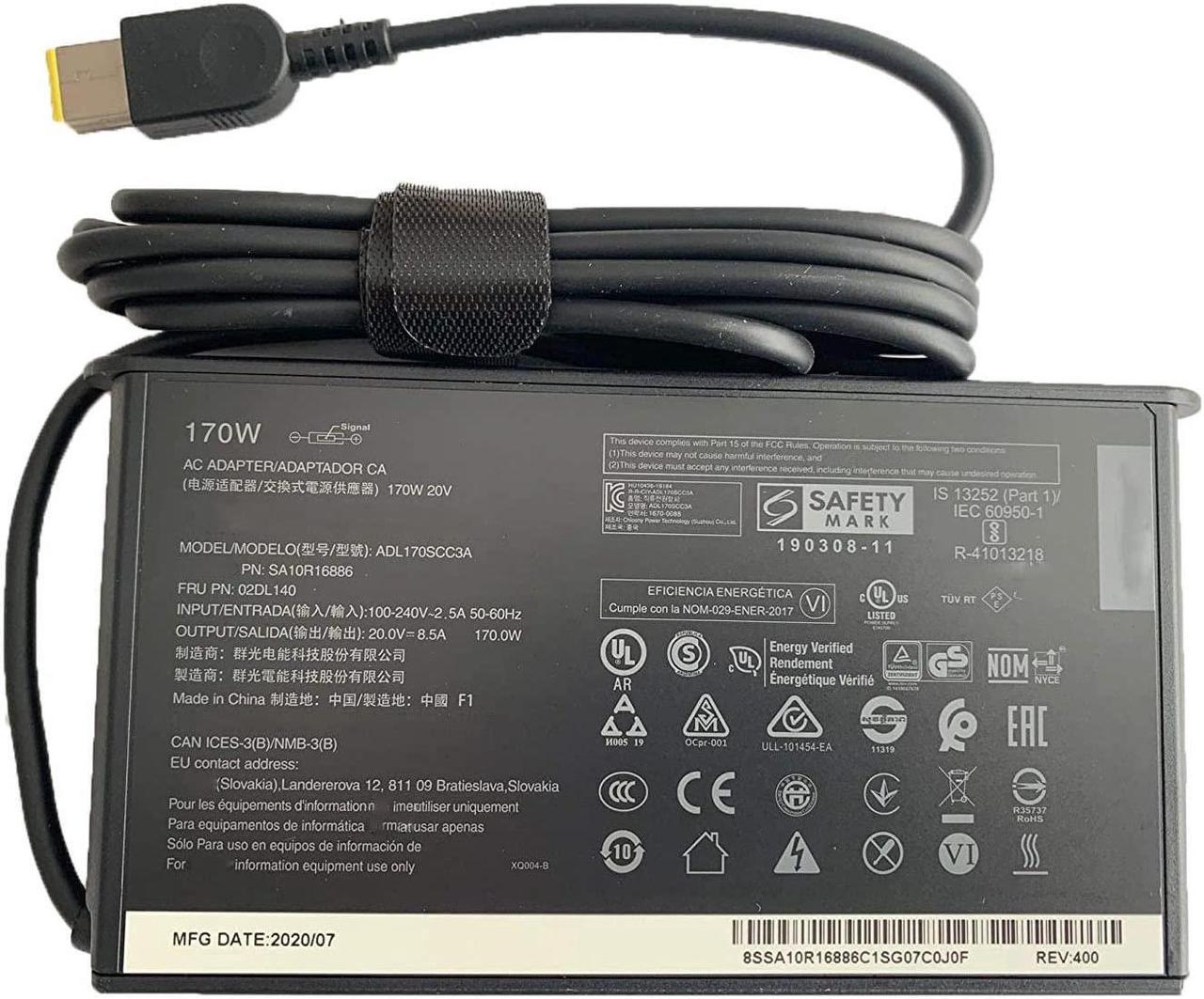 170W AC Adapter for Lenovo