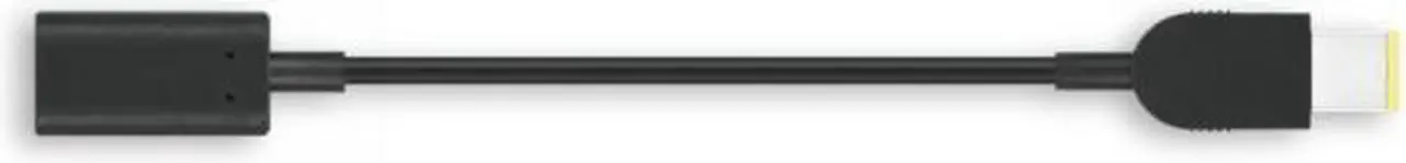 Alt view image 5 of 6 - Lenovo USB-C to Slim-tip Cable Adapter - For USB Device - Black
