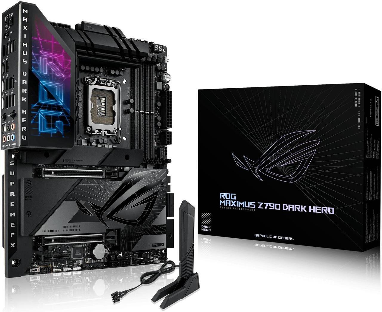 ASUS Mainboard ROG MAXIMUS Z790 DARK HERO - ATX - Socket LGA1700 - Intel Z790