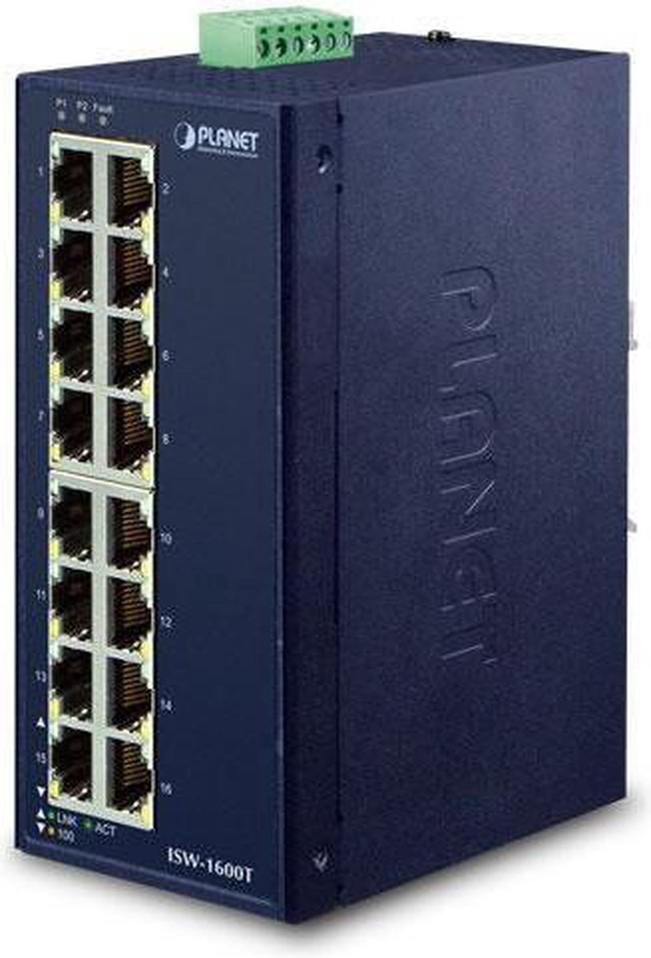 IP30 Industrial 16-Port