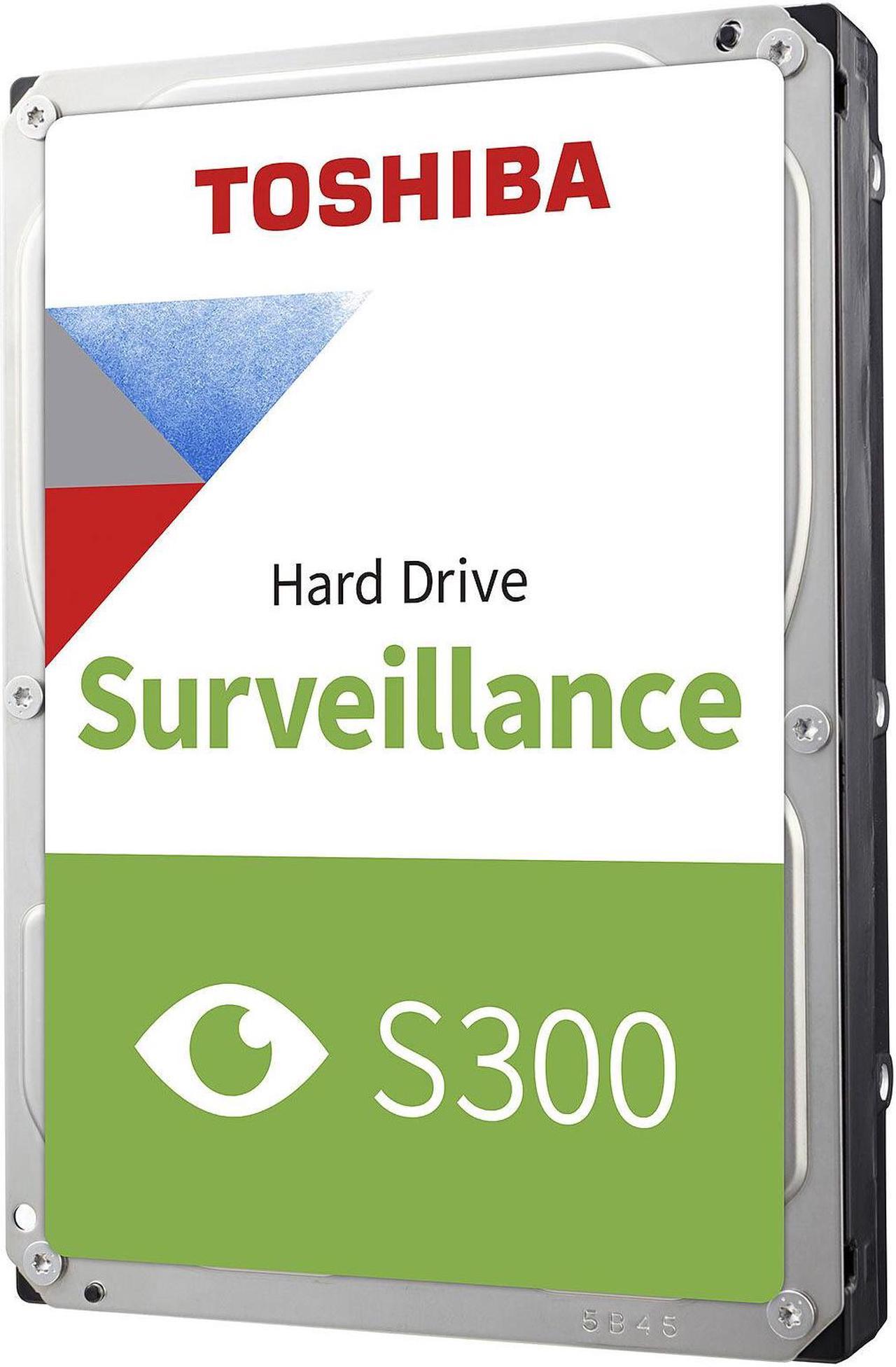 Toshiba S300 Surveillance - Hard drive - 6 TB - internal - 3.5" - SATA 6Gb/s - 5400 rpm - buffer: 256 MB