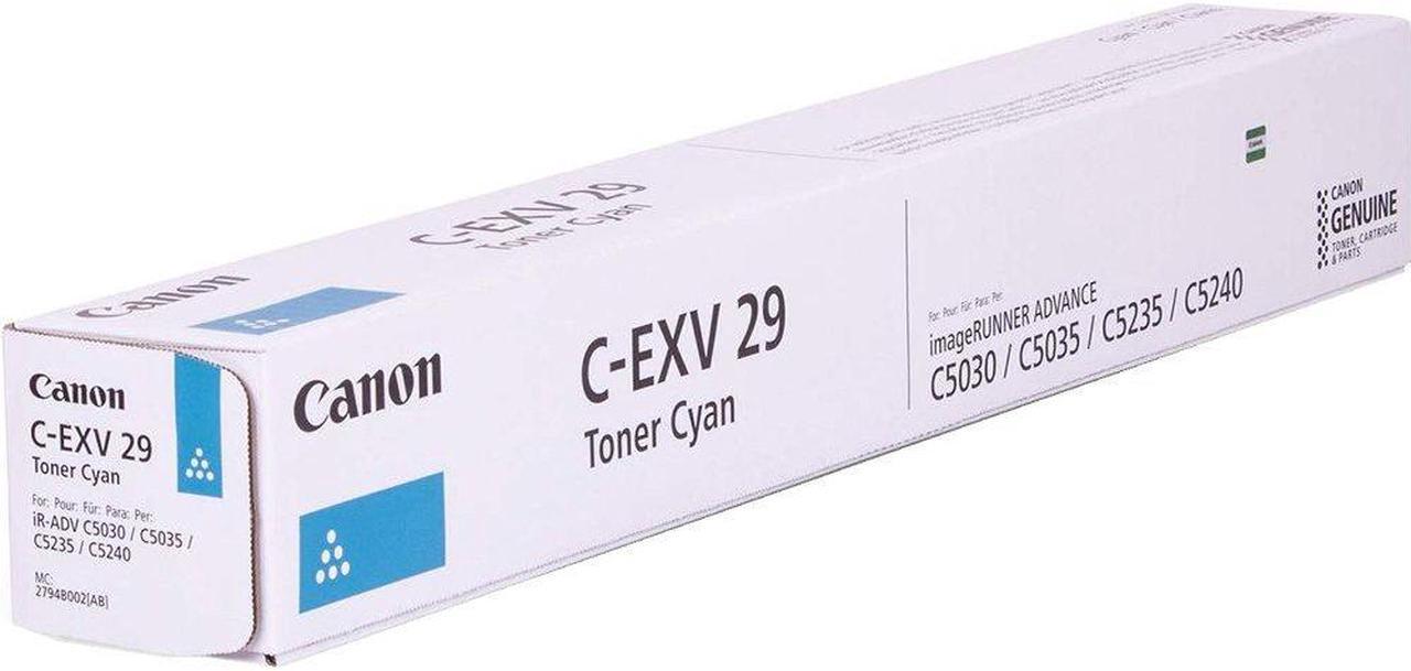 Canon C-EXV 29 - cyan - original - toner cartridge