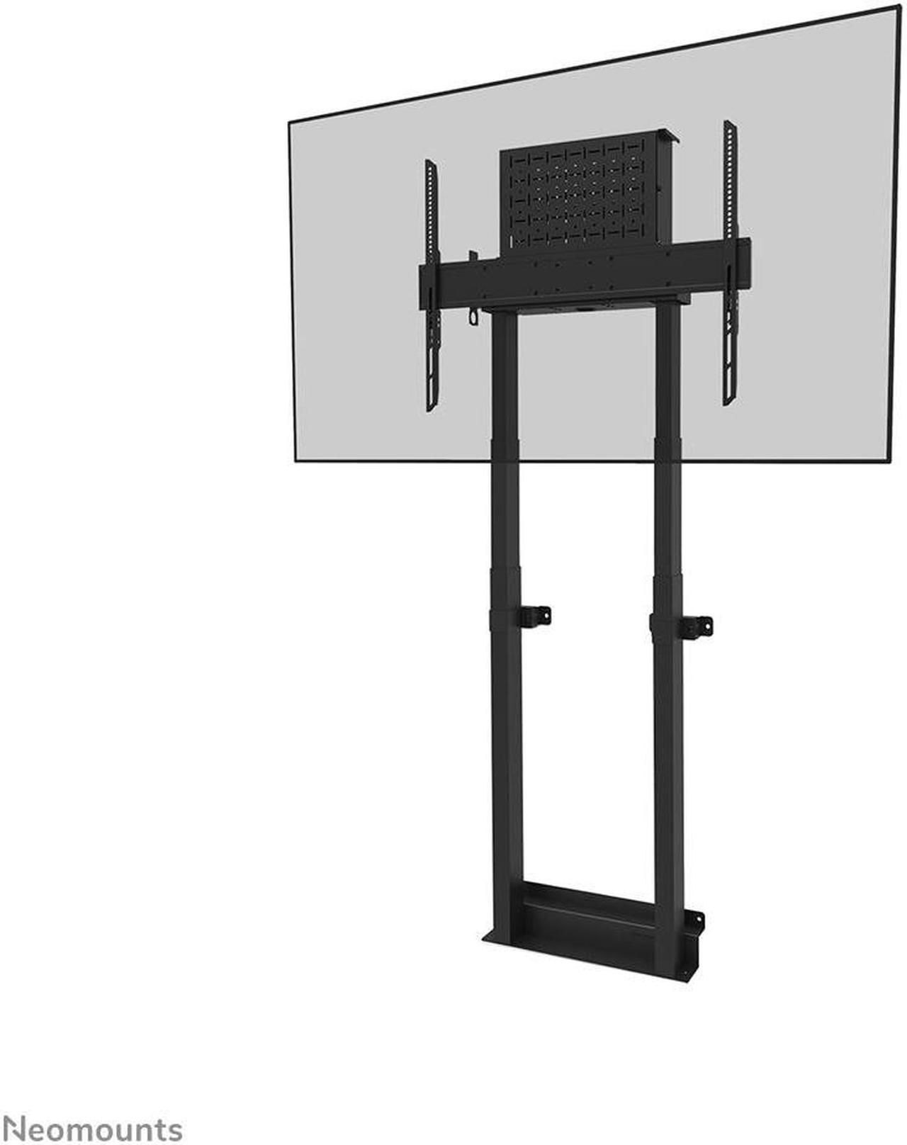 Neomounts WL55-875BL1 - Mounting kit (wall mount) - motorised - for flat panel - lockable - steel - black - screen size: