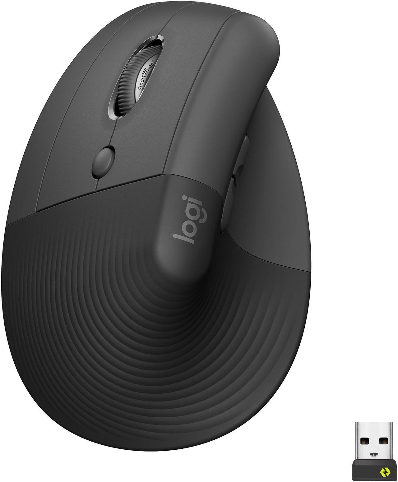 Logitech Lift Vertical Ergonomic Mouse - Vertikal für Linkshänder