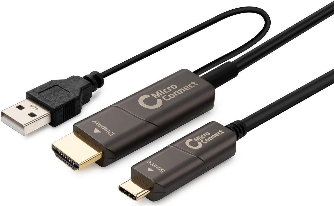 USB-C HDMI fiber cable 20m