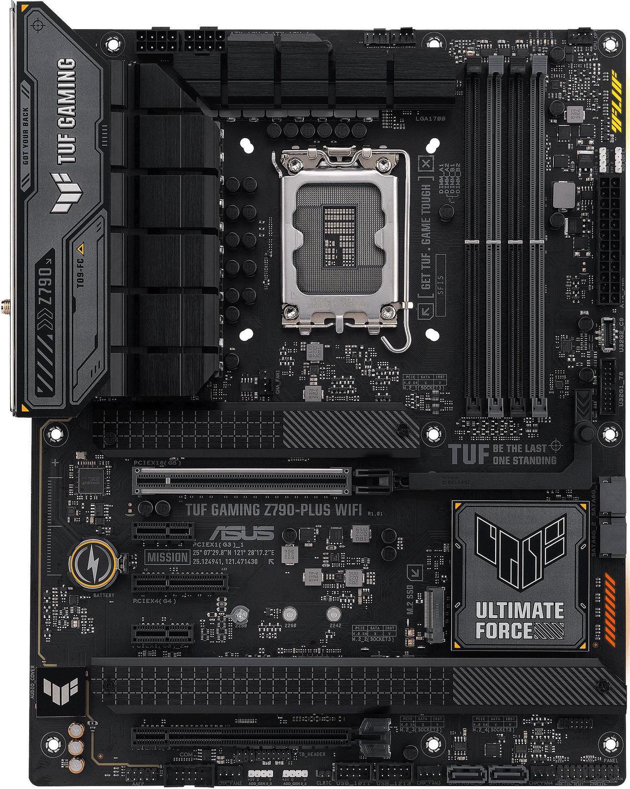 ASUS Mainboard TUF GAMING Z790-PLUS WIFI - ATX - Socket LGA1700 - Intel Z790