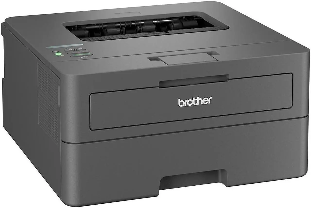 Alt view image 3 of 6 - Brother HL-L2400D Compact Monochrome Laser Printer, Duplex, USB-connected, clear, sharp black & white printing