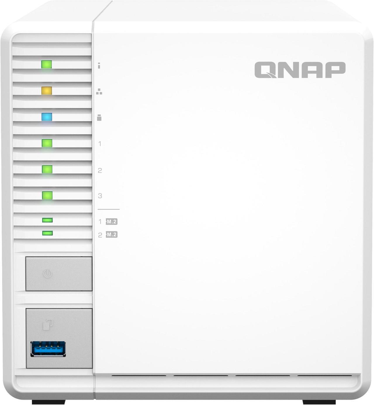 3-Bay QNAP TS-364-8G Intel® Celeron® - N5095 - Weiß