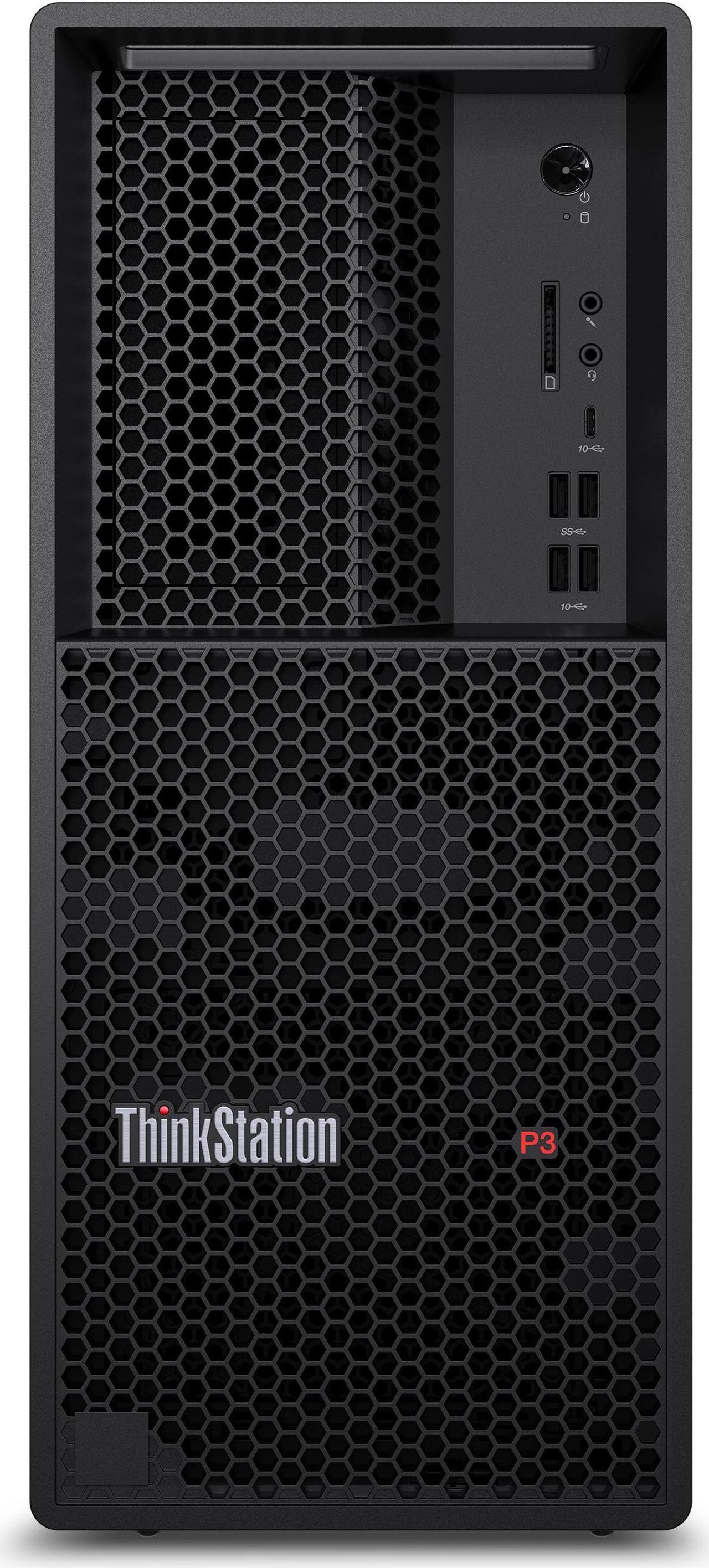 Lenovo ThinkStation P3 30GS - Tower 1 x Core i7 i7-14700K / up to 5.6 GHz - vPro Enterprise - RAM 32 GB - SSD 1 TB - TCG