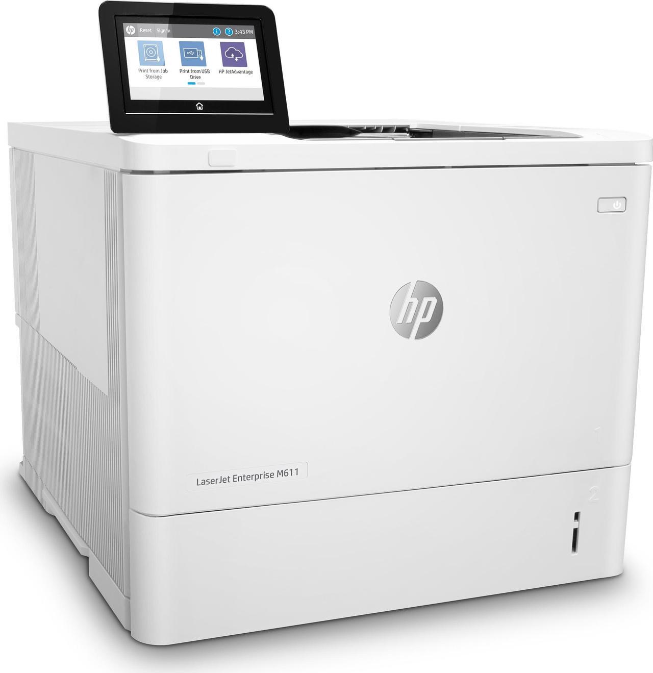 Alt view image 4 of 7 - HP LASERJET ENT M611DN PRINTER