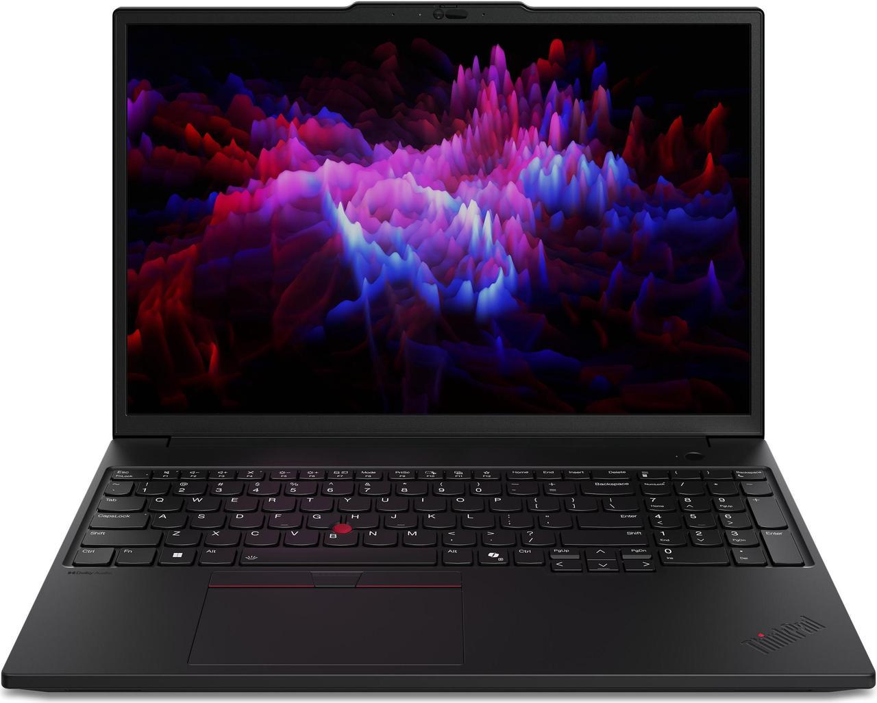 Lenovo ThinkPad P16s Gen 3 21KS - 180-degree hinge design - Intel Core Ultra 9 - 185H / up to 5.1 GHz - vPro Enterprise