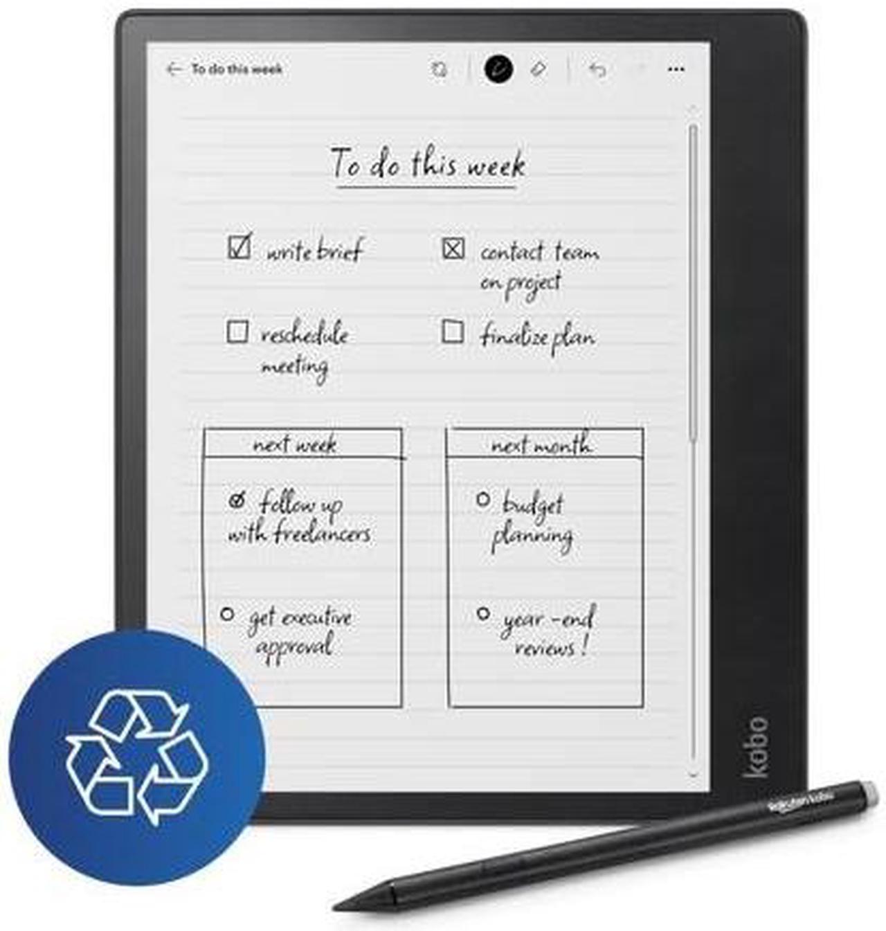 Alt view image 11 of 11 - Kobo Elipsa 2E | eReader | 10.3" Glare-Free Touchscreen with ComfortLight PRO | Includes Kobo Stylus 2 | Adjustable Brightness | Wi-Fi | Carta E Ink Technology | 32GB of Storage