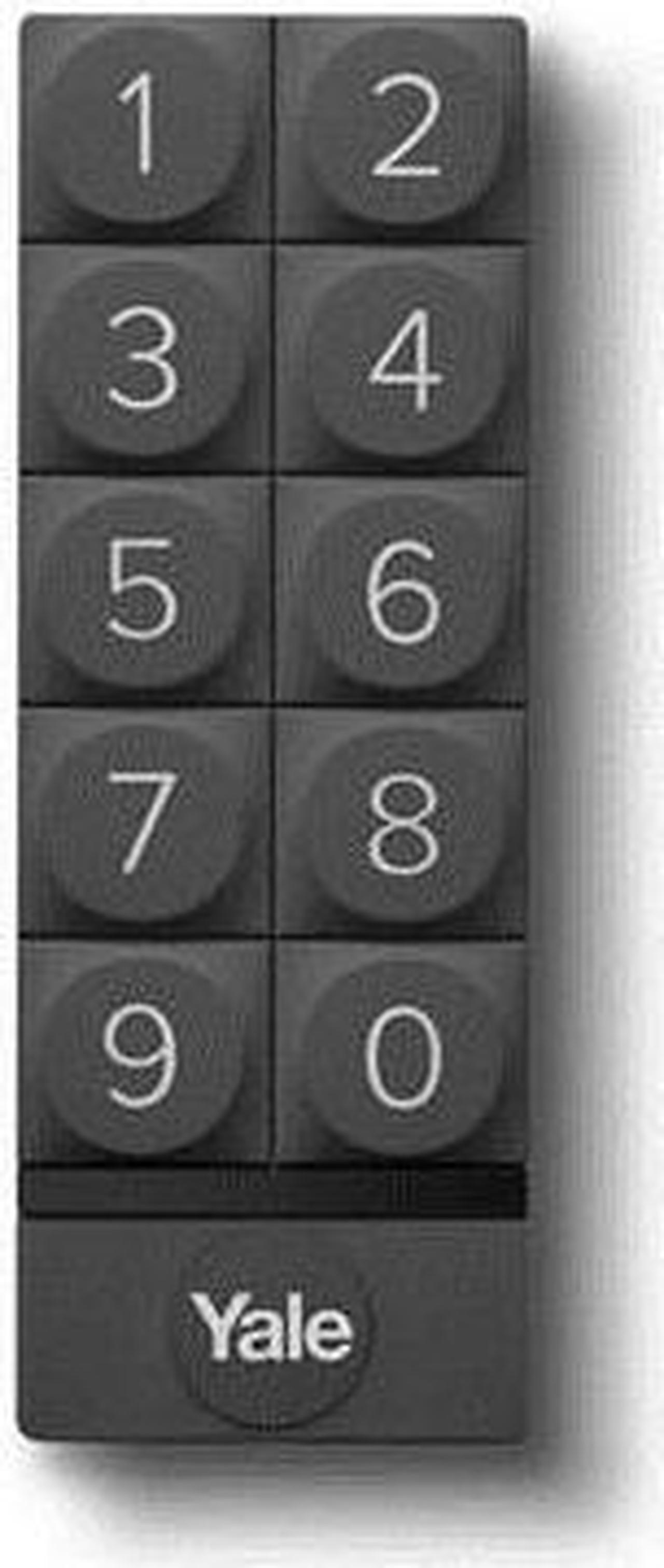 Yale 05/301000/BL numeric keypad Bluetooth Black