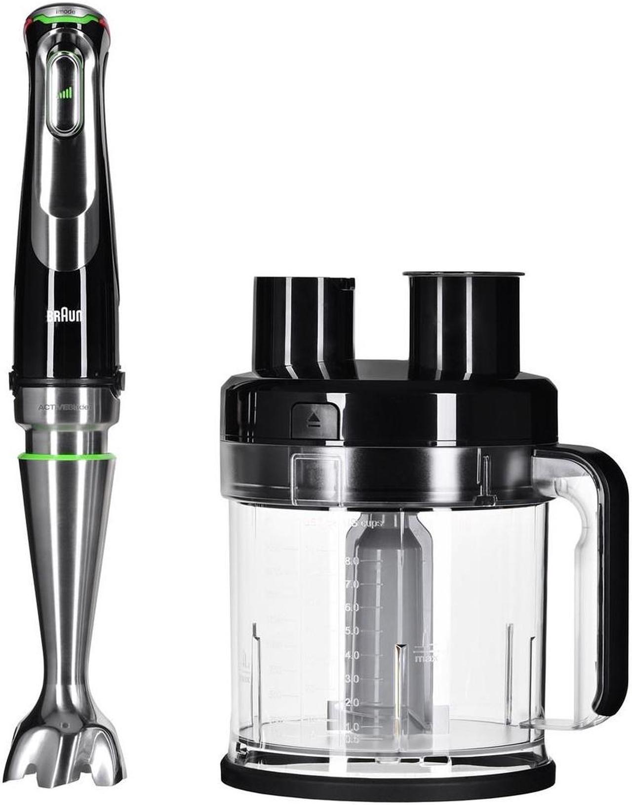 Braun MultiQuick 9 MQ 9187XLI 0.6 L Immersion blender 1200 W Black, Stainless steel