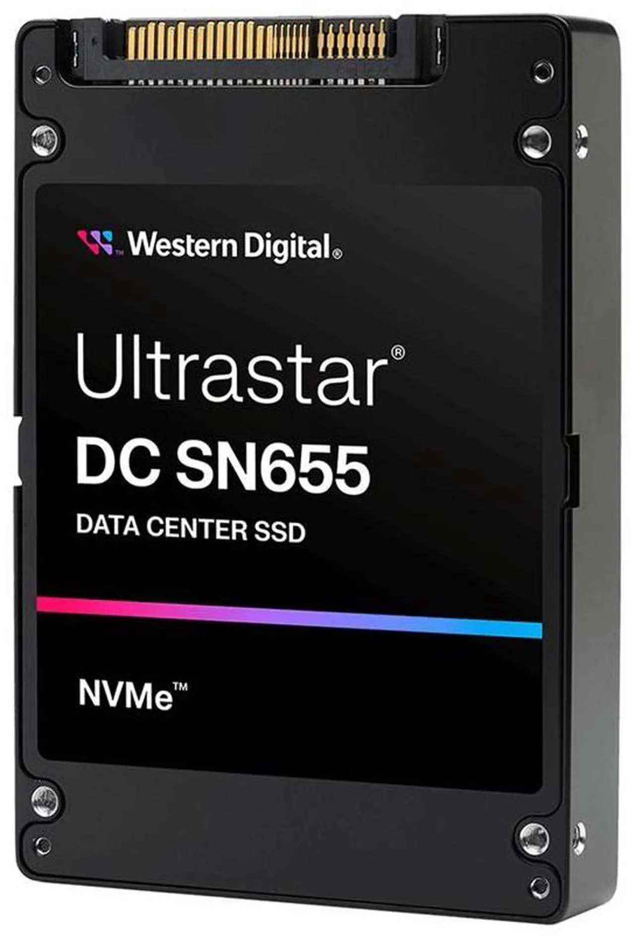 Main image of Western Digital Ultrastar DC SN655 U.3 7.68 TB PCI Express 4.0 TLC 3D NAND NVMe