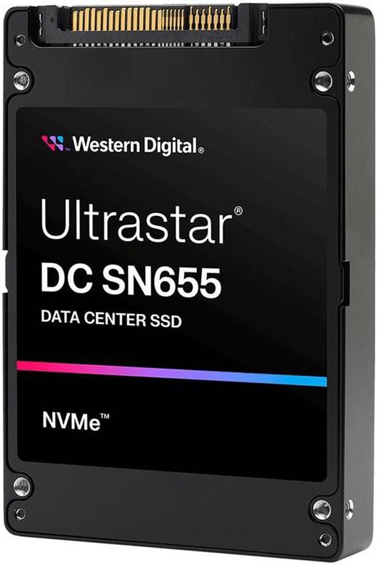 Western Digital Ultrastar DC SN655 U.3 3.84 TB PCI Express 4.0 TLC 3D NAND NVMe