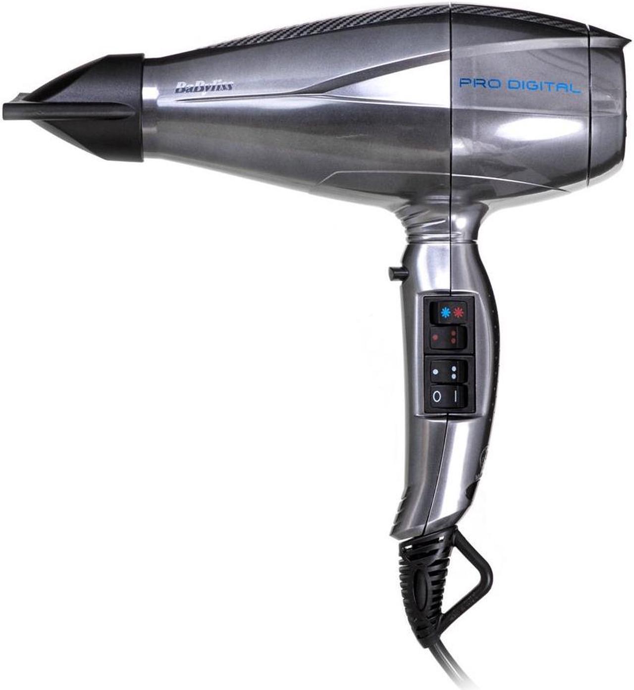 BaByliss Pro Digital Grey, Silver 2200 W