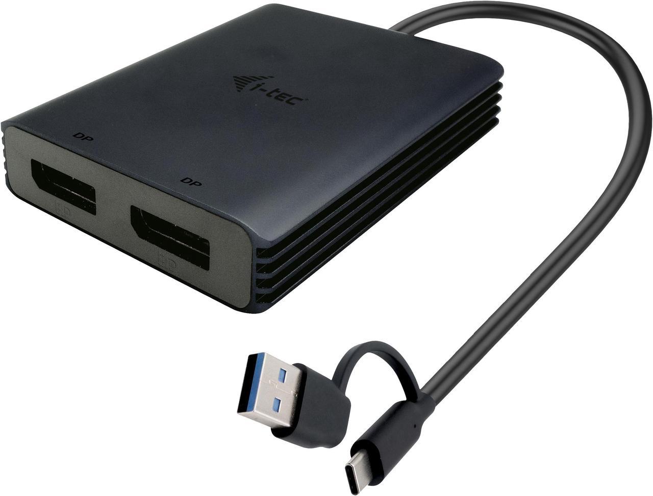 I-TEC USB-A/C 2X DP ADAPTER