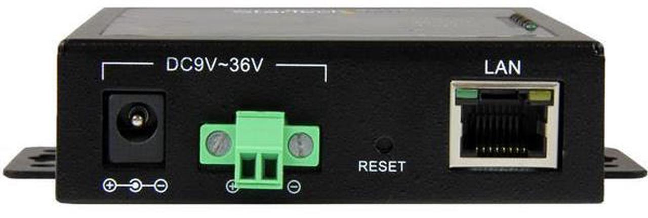 Alt view image 4 of 6 - StarTech NETRS2322P 2 Port Serial-to-IP Ethernet Device Server - RS232 - Metal and Mountable - Serial Device Server - RS232 Serial-Over-IP