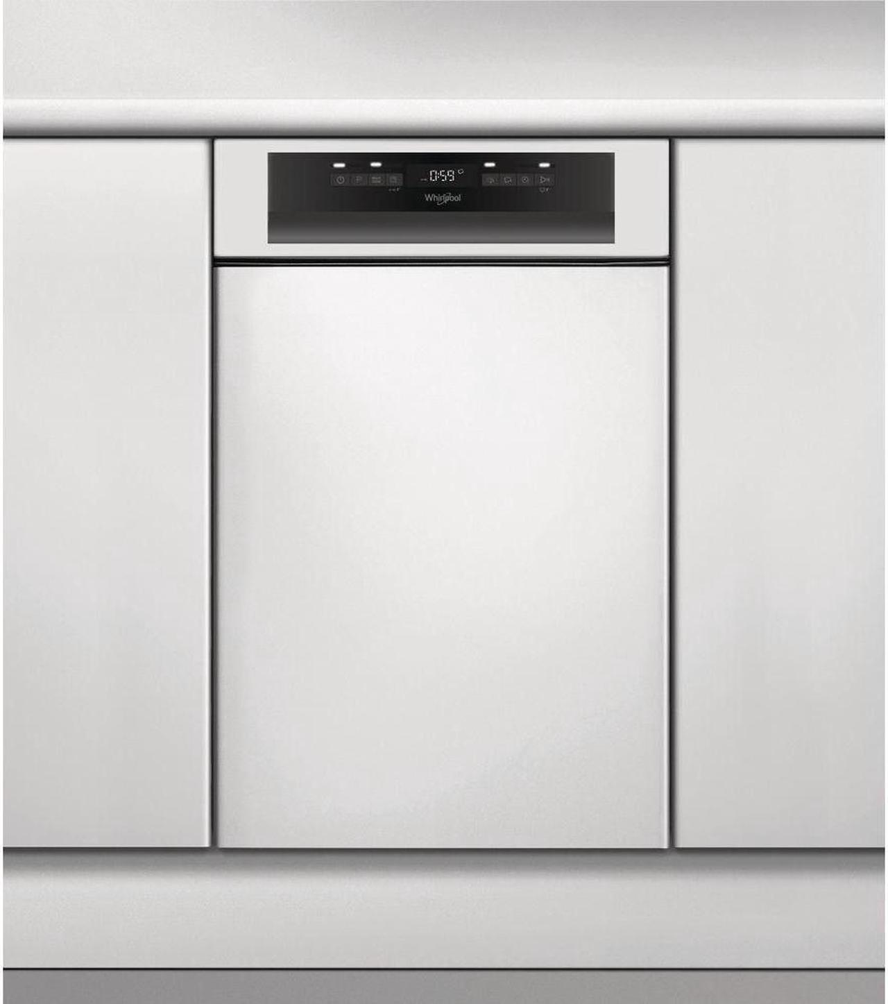 Whirlpool WSBO 3O23 PF X dishwasher Semi built-in 10 place settings