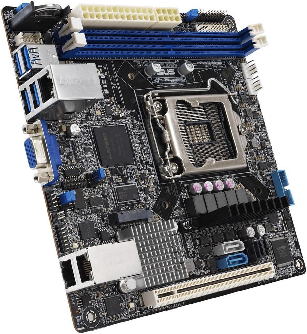 ASUS P12R-I ASMB10 Intel C252 LGA 1200 (Socket H5) ATX