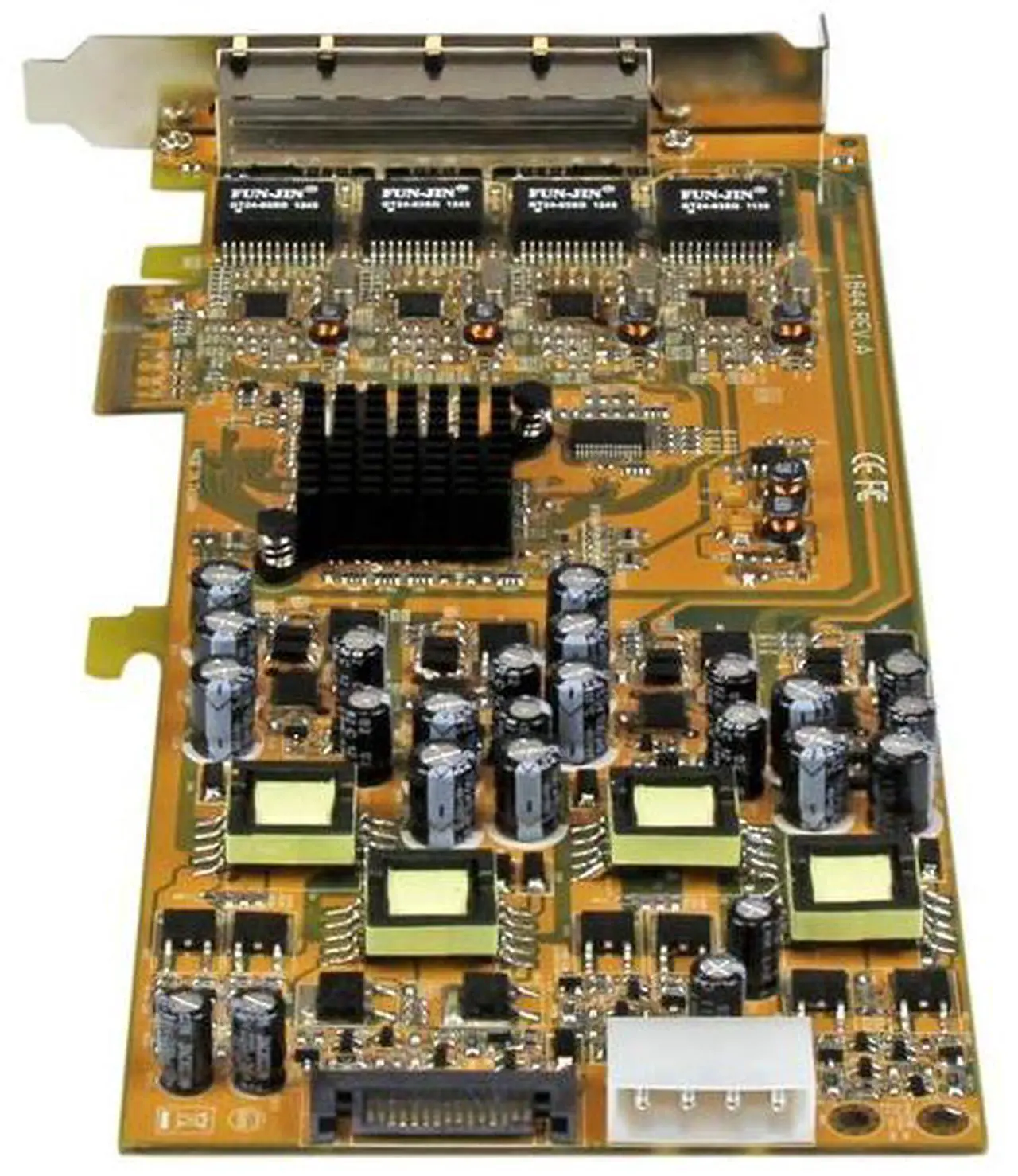 Alt view image 6 of 9 - StarTech.com 4 Port Gigabit Power over Ethernet PCIe Network Card - PSE / PoE PCI Express NIC