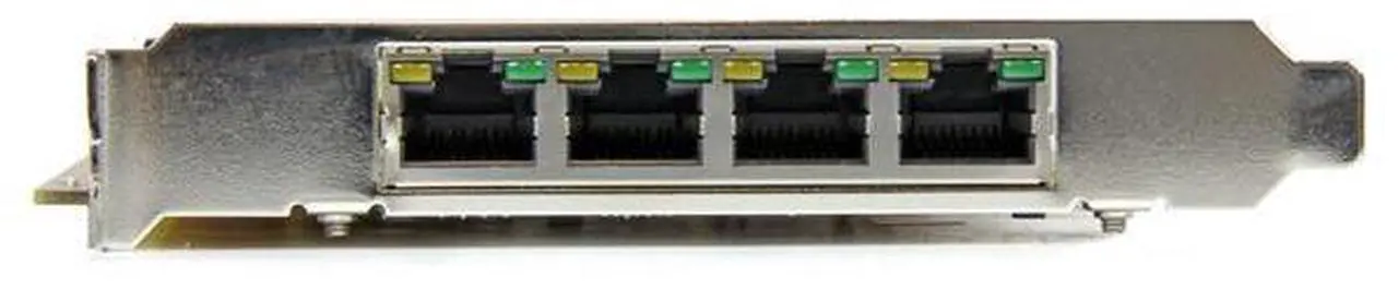Alt view image 7 of 9 - StarTech.com 4 Port Gigabit Power over Ethernet PCIe Network Card - PSE / PoE PCI Express NIC