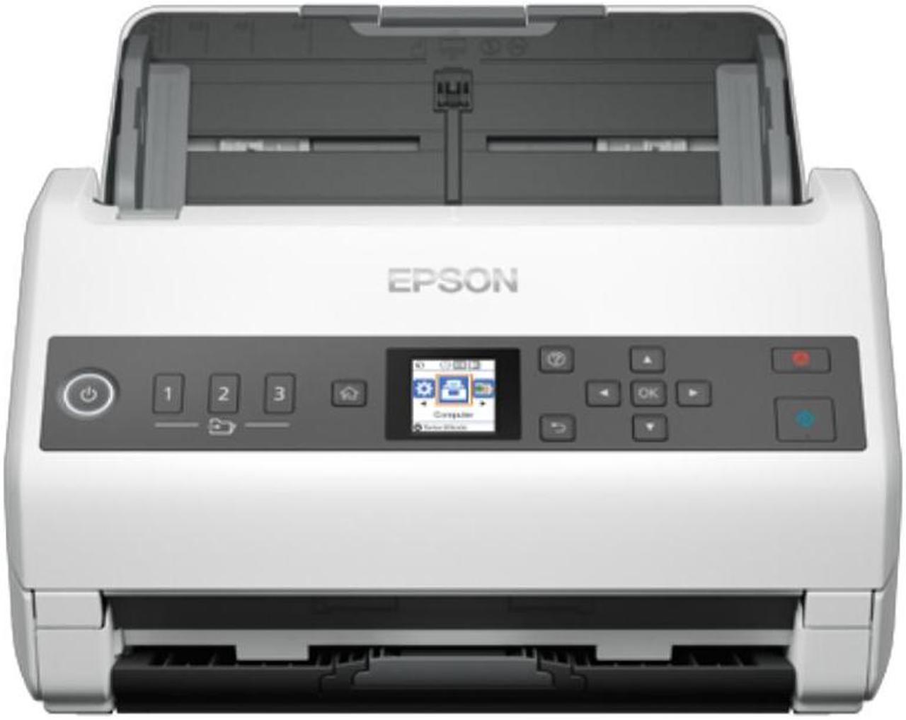 Epson WorkForce DS-730N - Document scanner - Contact Image Sensor (CIS) - Duplex - A4/Legal - 600 dpi x 600 dpi - up to