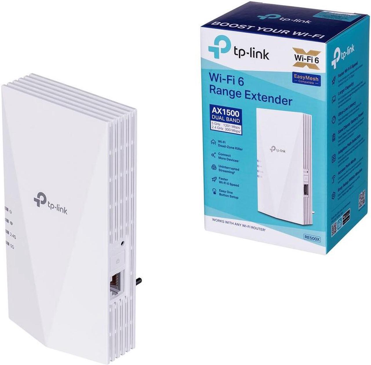 TP-Link RE500X V1 - Wi-Fi range extender - Wi-Fi 6