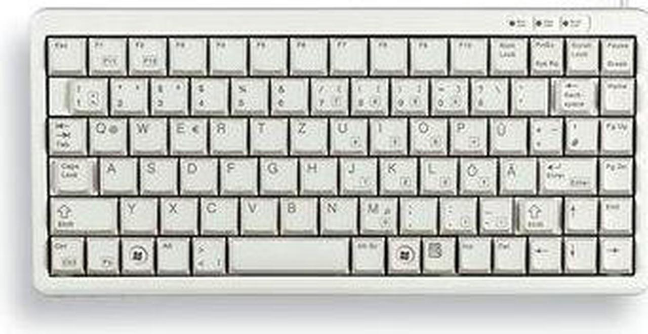 G84-4100 COMPACT KEYBOARD GREY GB