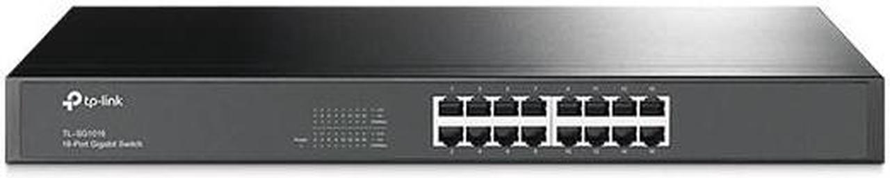 TP-LINK 16-Port Gigabit Rackmount Network Switch