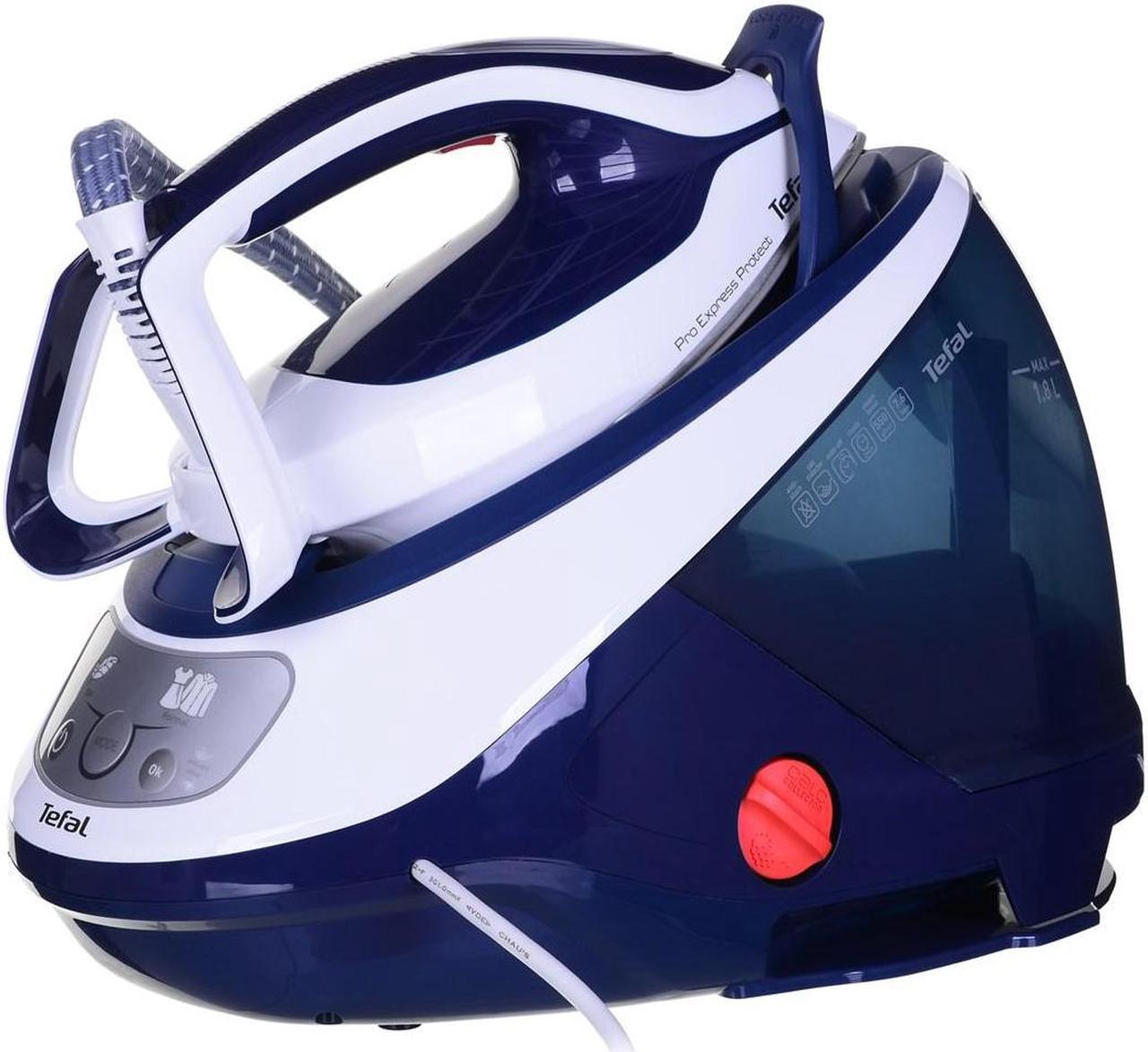 Tefal Pro Express Protect GV9221E0 steam ironing station 2600 W 1.8 L Blue, White