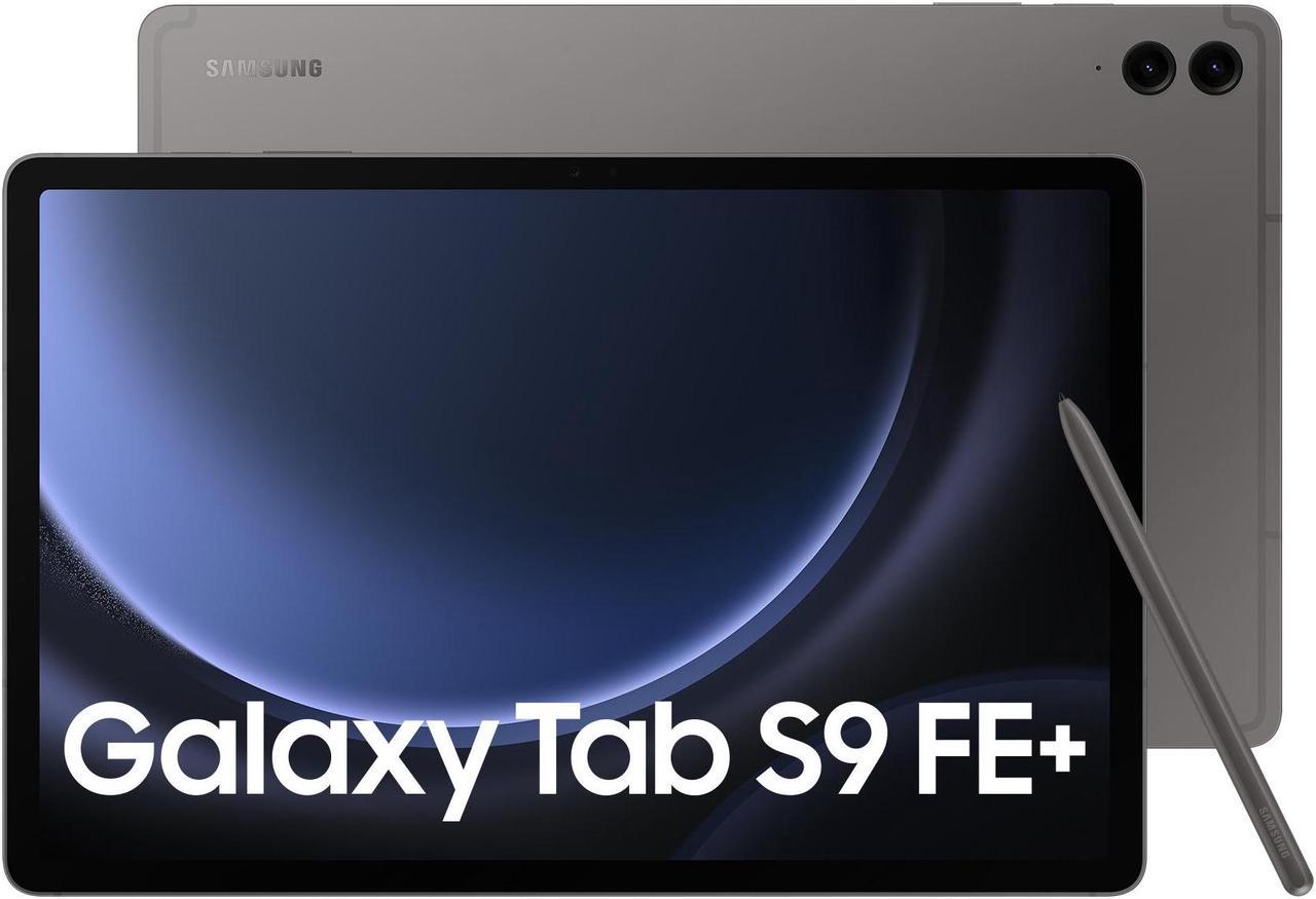 Samsung Galaxy Tab S9 FE+ - Tablet - Android - 128 GB - 12.4" TFT (2560 x 1600) - microSD slot - 3G, 4G, 5G - grey