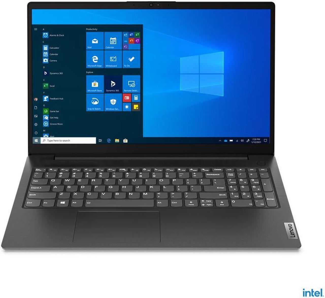 LENOVO V15 G2 IJL CELERON N4500 8GB 256GB SSD 15.6" FREEDOS BLACK SPANISH KEYBOARD 82QY00PUSP